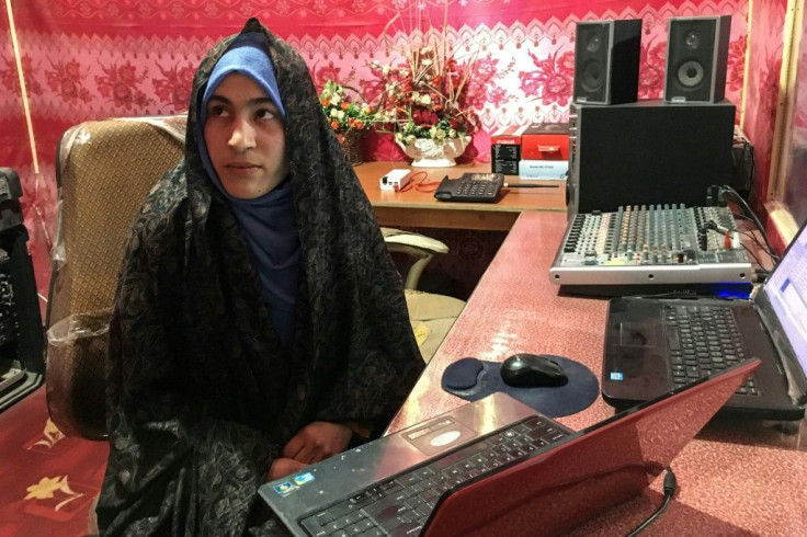 Marya Sultani said the Taliban's arrival had dashed her dream of becoming a famous journalist in Farah province