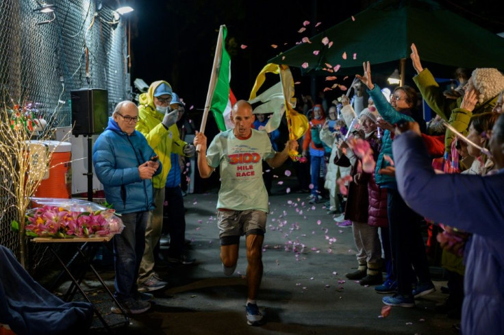 Andrea Marcato won the 'Self-Transcendence 3100 Mile Race' in less than 43 days on October 17, 2021