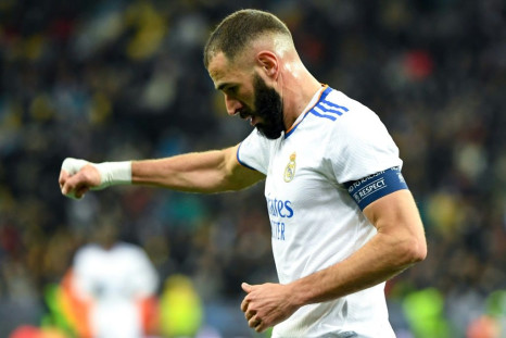 Karim Benzema scored for Real Madrid hours before he is due to go on trial in a French court