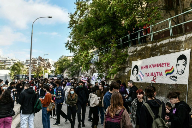 Six defendants have gone on trial in Athens for what the LGBTQ community considers an important case for gay rights in Greece