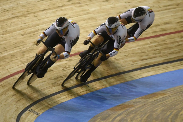 Germany powered to victory in the women's team sprint