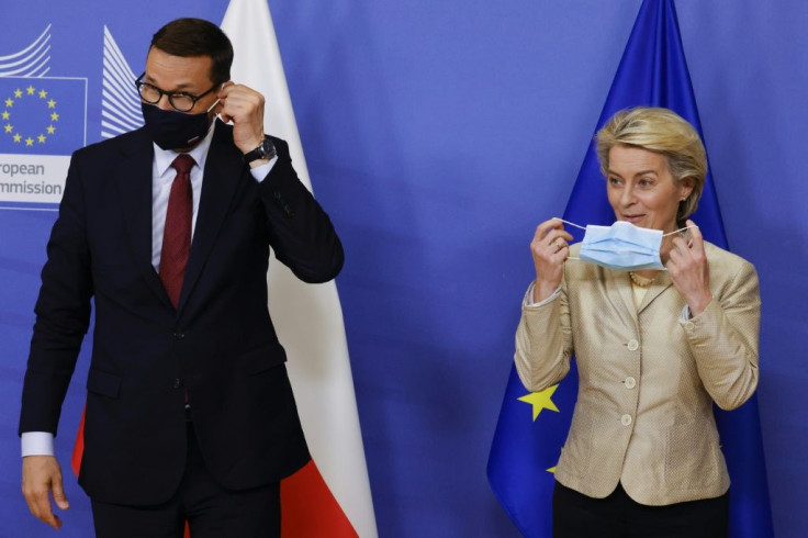 Poland's Prime Minister Mateusz Morawiecki and EU Commission President Ursula von der Leyen clashed in the European parliament this week