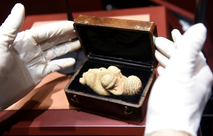 The prehistoric 'Venus of Willendorf' figurine at the Natural History Museum in Vienna also fell foul of social media nudity guidelines