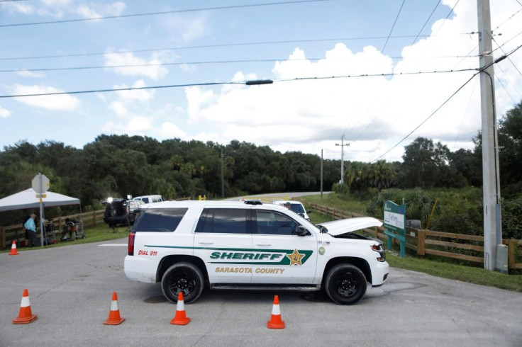 Law enforcement agencies during the search of the T. Mabry Carlton Jr. Memorial Reserve for Brian Laundrie