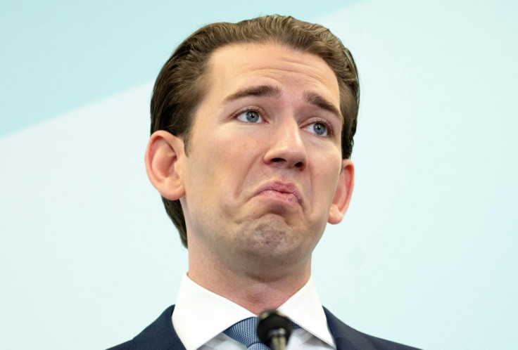 Sebastian Kurz resigned as Austrian chancellor this month after corruption claims eroded his image