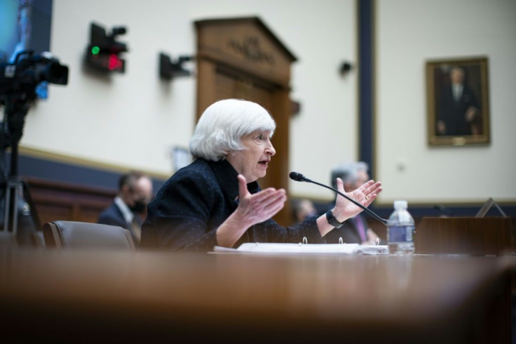 US Treasury Secretary Janet Yellen said the economy is recovering, but the rebound is "fragile"