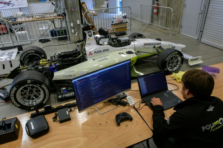 In the Indy Autonomous Challenge, it is not the drivers that make a difference on race day, but 40,000 lines of code programmed by each team