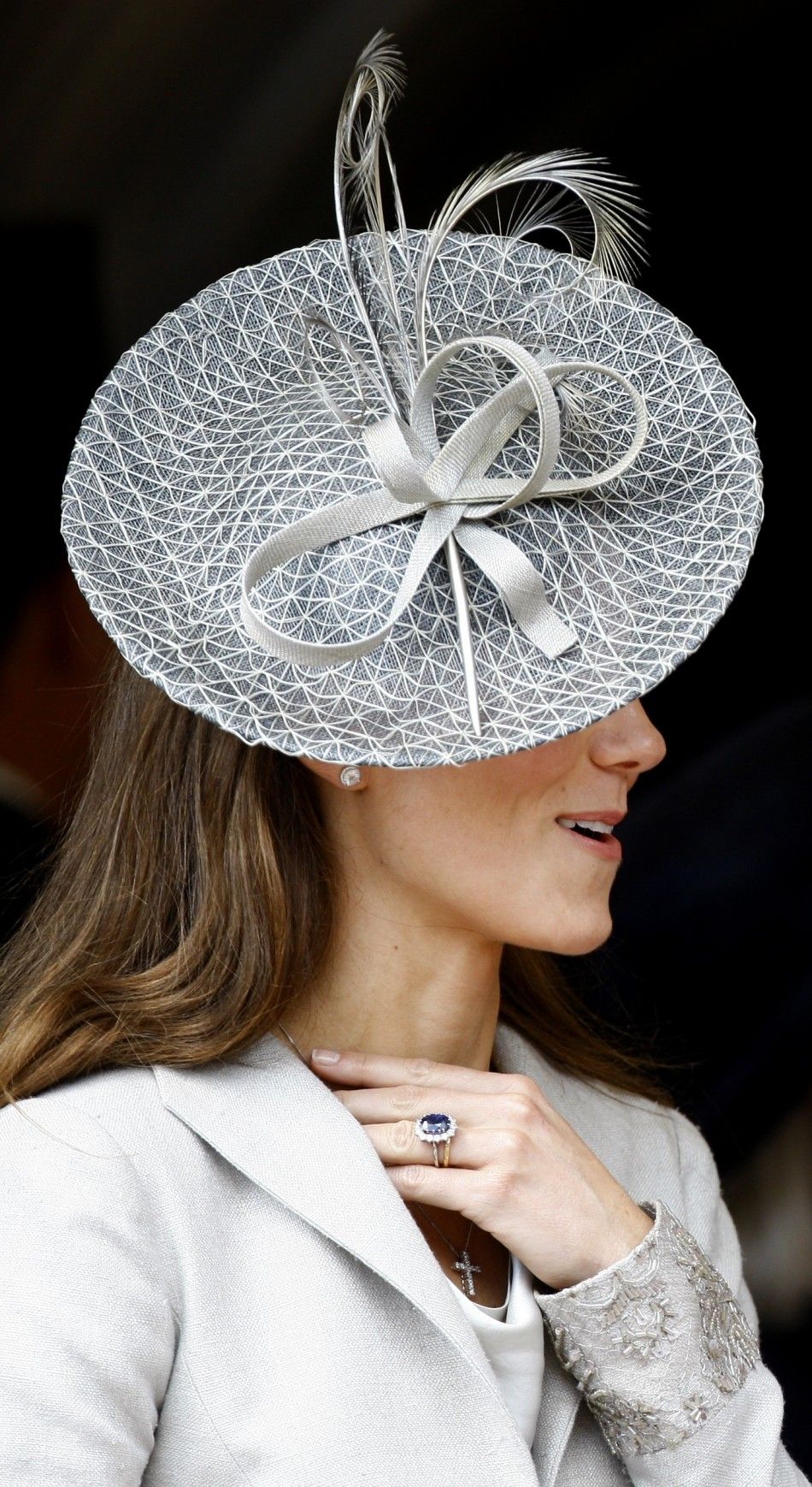 Kate Middleton in signature style at Order of the Garter service.