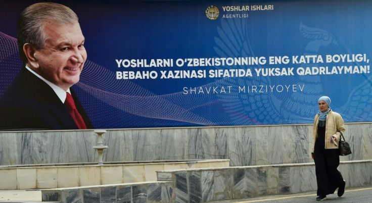 Uzbek President Shavkat Mirziyoyev faces no serioous rivals in his bid for a second term in office