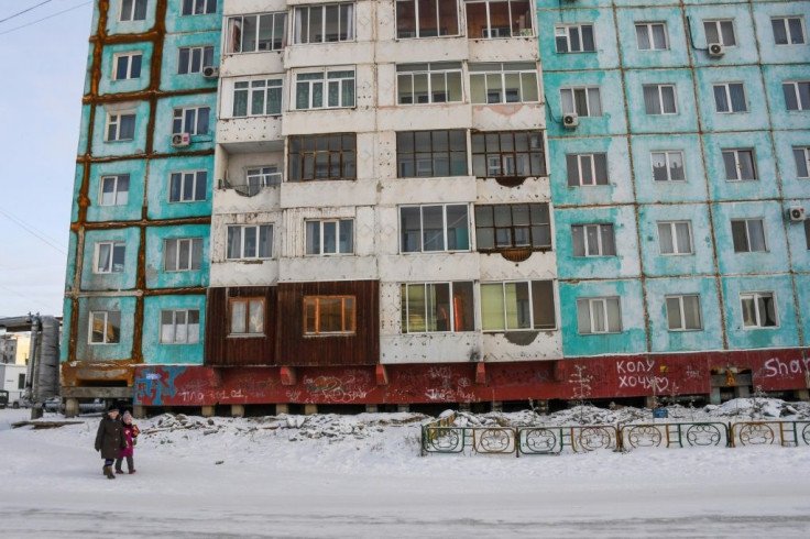 In Siberian cities, buildings have begun to crack as the ground shifts