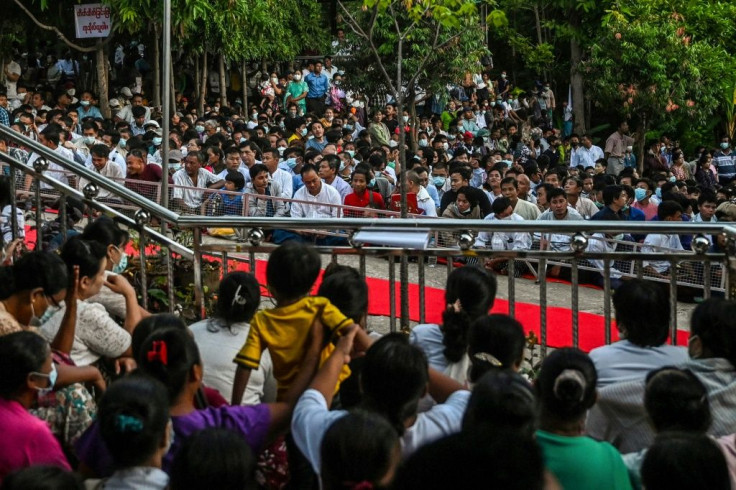 Some claim Myaing Sayadaw's reemergence has brought calm to the surrounding area even as fighting escalates elsewhere in Sagaing