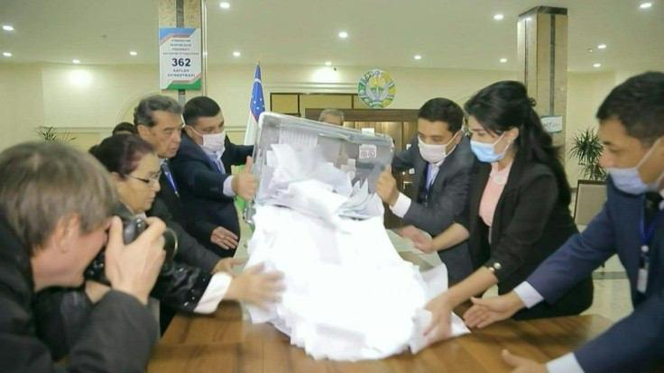 IMAGES Vote counting is underway in Uzbekistan in a presidential election where incumbent Shavkat Mirziyoyev faces no real opposition as he champions reforms in the Central Asian country while maintaining its authoritarian foundations.