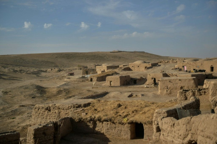 Communities cling to life in small clusters of mud-brick homes among an endless ocean of rolling brown hills in this corner of Badghis province