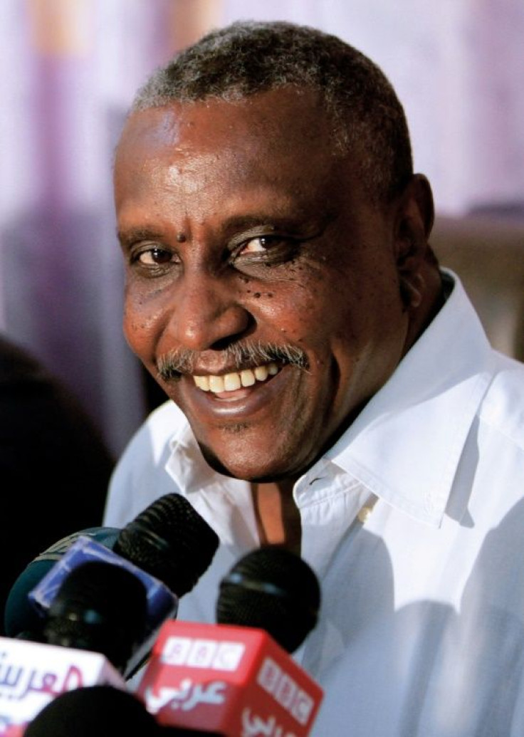 Yasser Arman, pictured on July 3, 2011, spoke of a "creeping coup" before Sudan's military carried out its takeover on October 25, 2021