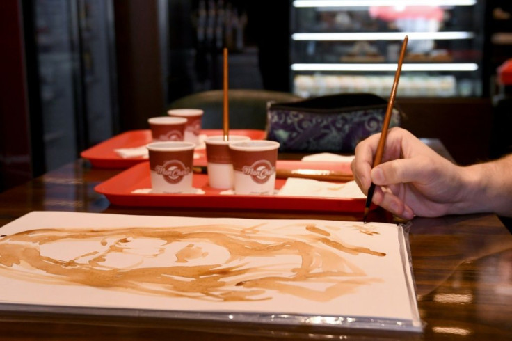 Kryemadhi said he hoped his portraits would help alleviate some of the stress caused by coronavirus