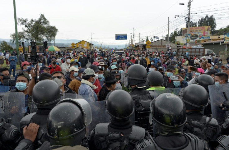 Under a state of emergency decreed last week, Ecuador has deployed soldiers in support of police fighting a wave of violent crime