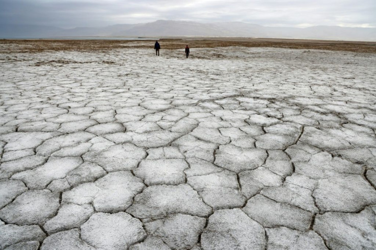 The Dead Sea has lost a third of its surface area since 1960, receding by about a metre every year