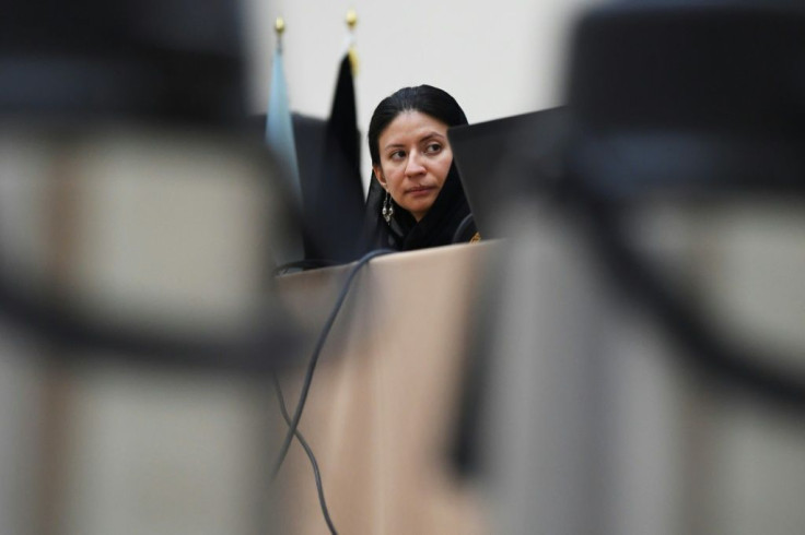 The exiled head of Afghanistan's Human Rights Commission Shaharzad Akbar, seen here in 2019, has called on foreign governments and aid agencies to 'not normalise' the Taliban's exclusion of women