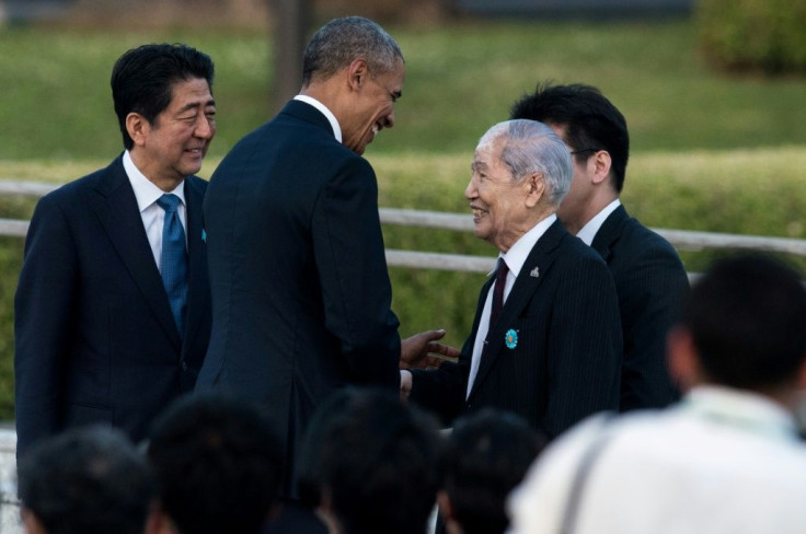 Sunao Tsuboi was among a handful of Hiroshima survivors who met Barack Obama during his historic visit to the city in 2016