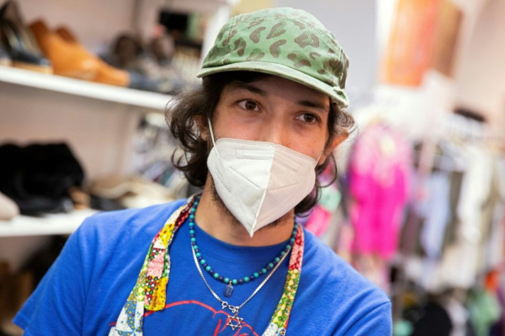 Jonathan Kas, pictured at Circle Thrift in Richmond on October 22, has seen business return downtown in recent months