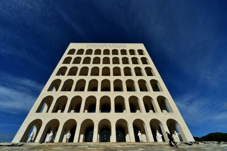 The so-called Square Colosseum is the best-known landmark in EUR
