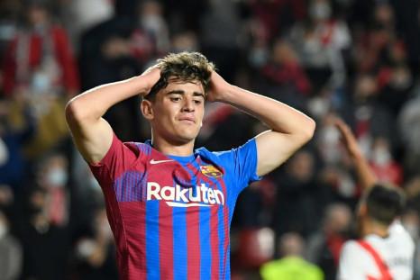 Young midfielder Gavi has been a rare plus point for Barca this season