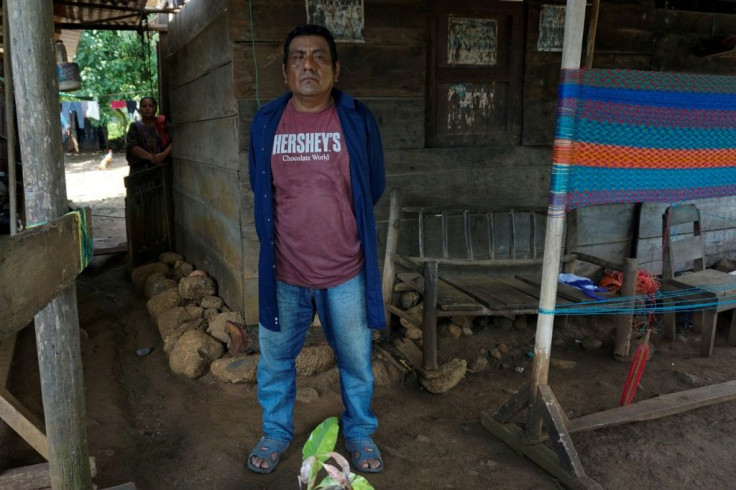 Fisherman and protest leader Cristobal Pop said fish were plentiful in Lake Izabal when he was a child