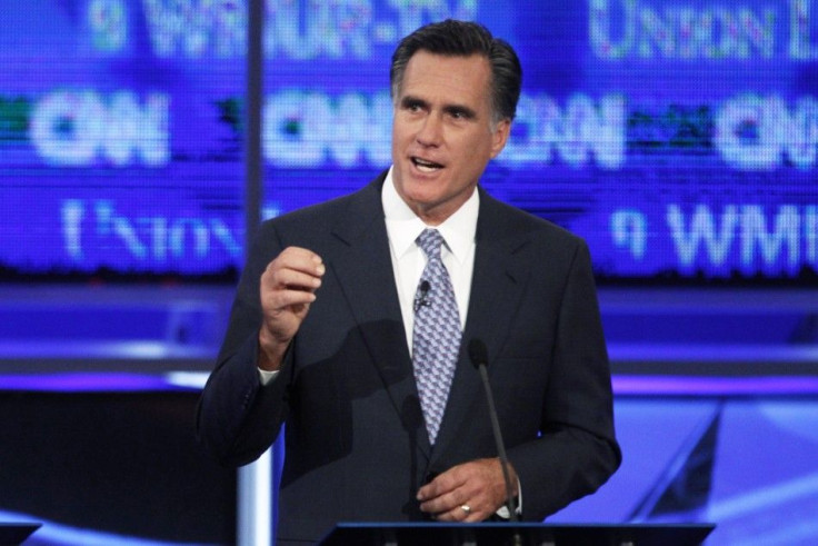 Former Massachusetts Governor Mitt Romney