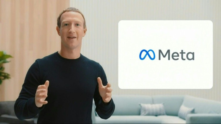 Facebook chief Mark Zuckerberg announces the company's name is being changed to "Meta" to represent a future beyond just its troubled social network.