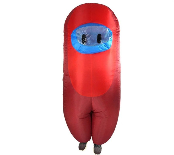 Among Us Red SUS Crew Inflatable Costume