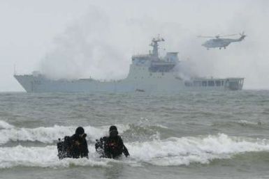 China warns outside nations to stay out of sea dispute