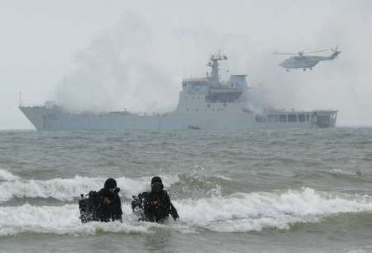 China warns outside nations to stay out of sea dispute