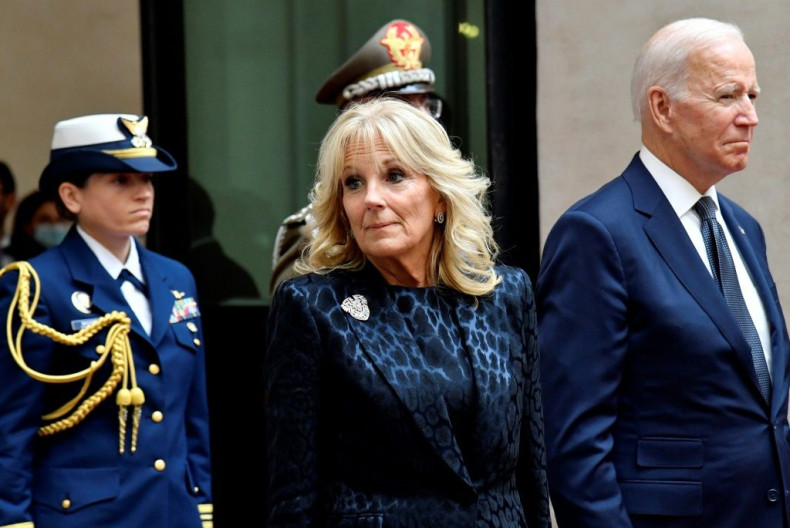 US President Joe Biden, picture with First Lady Jill Biden in Rome on October 29, 2021, was hoping for a win to take to the climate summit