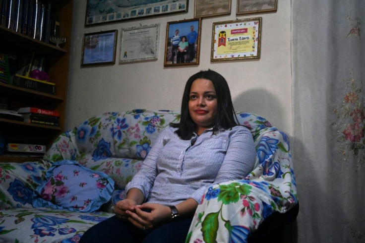 Cristina Navas is one of a lucky few in El Salvador to be getting a university education