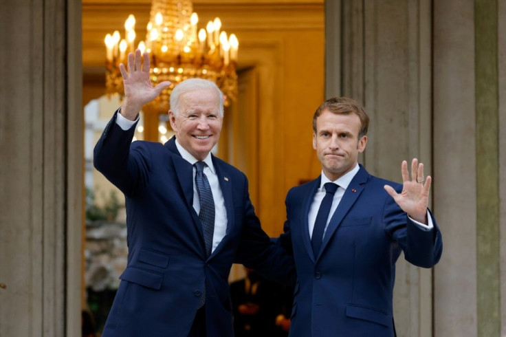 Biden turned on the charm meeting his French counterpart after Paris' furious reaction to a US-UK-Australia submarine deal that left a French deal with Canberra in tatters