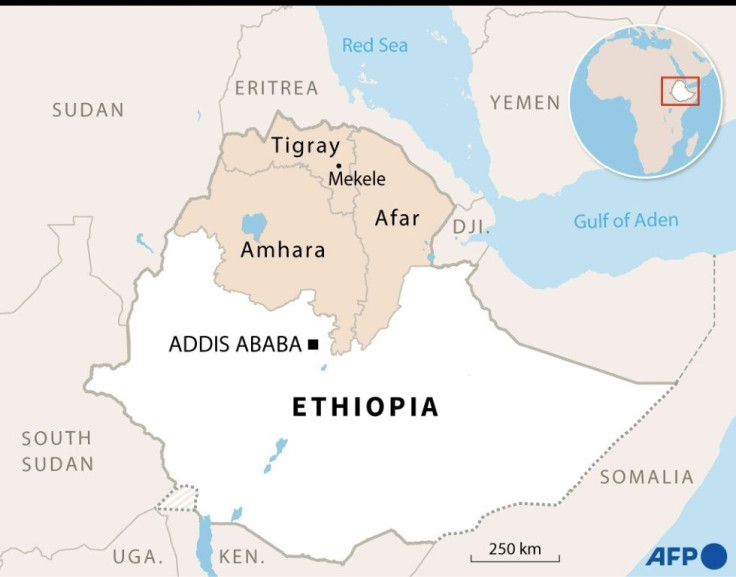 Map of Ethiopia