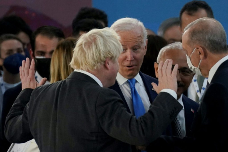 An informal, joshing atmosphere permeated the first in-person G20 summit in two years as leaders including US President Joe Biden, Turkish counterpart Recep Tayyip Erdogan and British Prime Minister Boris Johnson exchanged greetings