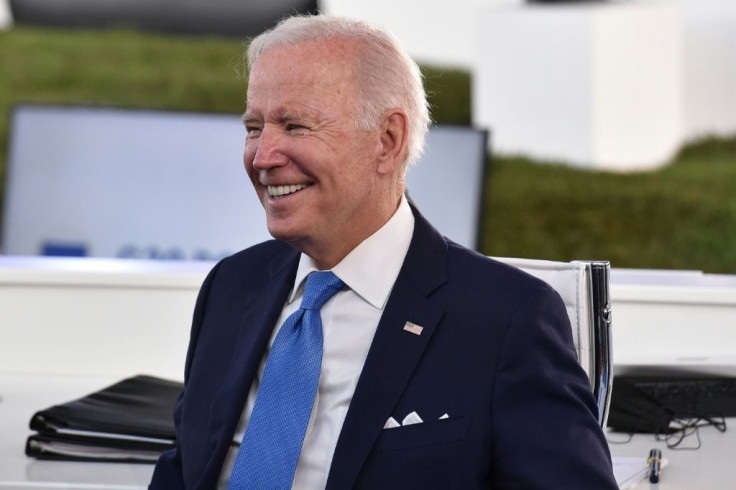 US President Joe Biden in Italy on Saturday. He is likely to come up against some tough opposition back hpme against the global tax deal