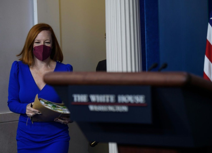 White House Press Secretary Jen Psaki has tested positive for Covid-19