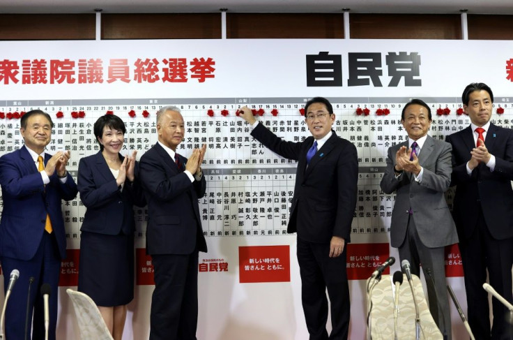 A decline in the number of LDP seats had been expected but the party managed to hold onto a majority