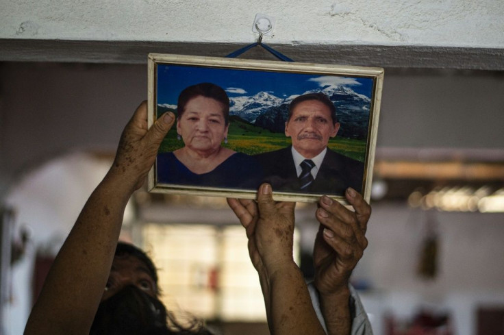 Esmilda Alvarado lost her mother Antonia Gomez, 82, and her father Rafael Alvarado, 86, to the pandemic