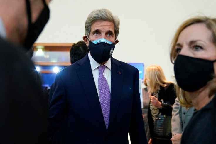 John Kerry, United States Special Presidential Envoy for Climate, says the US will push for more 'global ambition' on climate goals