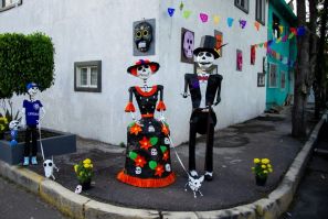 Mexico's Day of the Dead festival centers around the belief that souls of the deceased return for a brief reunion