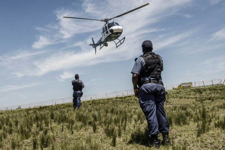 A helicopter was deployed to stop protests at one polling station in KwaZulu-Natal
