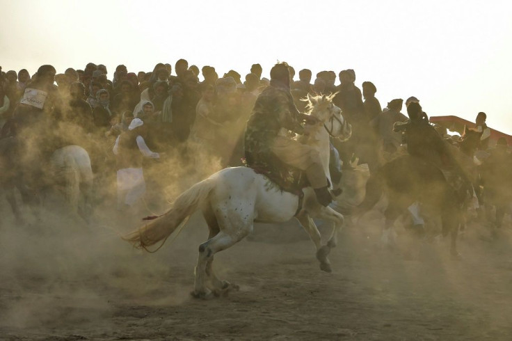 Buzkashi riders are known as "chapandazan"
