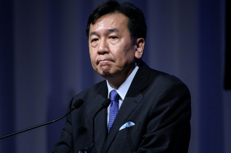 Yukio Edano said he was stepping down as opposition party head after a disappointing showing in general elections