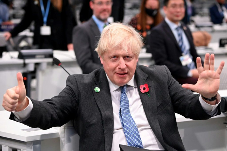 Britain's Prime Minister Boris Johnson has said humanity was losing 5-1 in the fight against climate change, and is pushing for a deal to secure commitments to limit global warming to 1.5 degrees