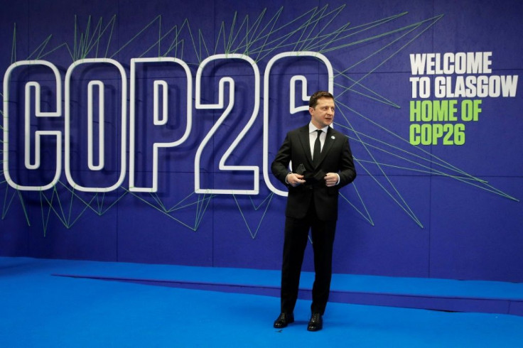 Zelensky said he had discussed the conflict with US President Joe Biden on the sidelines of the COP26 climate conference
