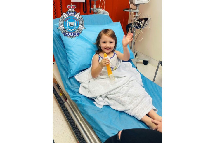 Four-year-old Cleo Smith is recovering in hospital 18 days after she was abducted
