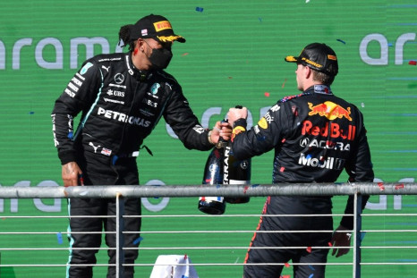 Lewis Hamilton had to concede the win to title rival Max Verstappen at the United States Grand Prix
